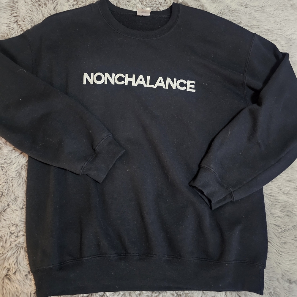 Schitt's Creek David Rose NONCHALANCE replica sweatshirt - L